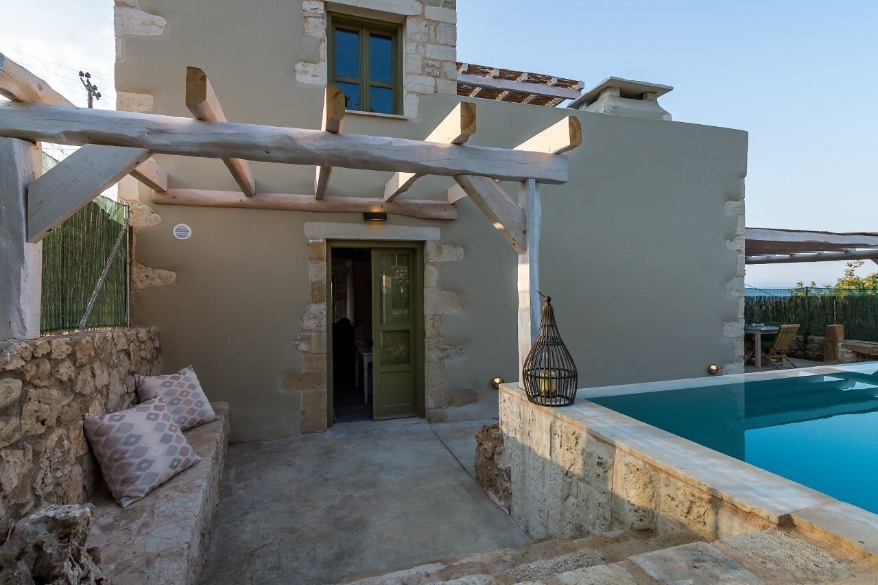 Traditional Stonebuilt Villa Leonanto, Only 5 Km From A Sandy Beach Kástellos Buitenkant foto